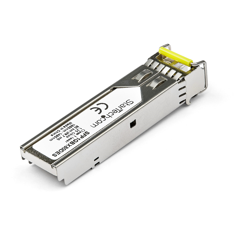 StarTech SFP1GBX80DES 1 GbE Gigabit Ethernet BiDi Fiber (SMF) Transceiver